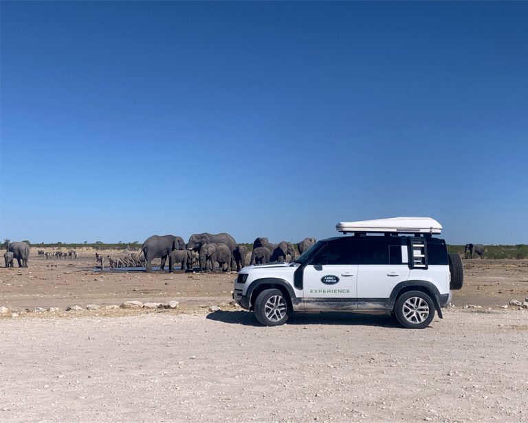 Land Rover Experience Namibia. Guided self-drive tours.