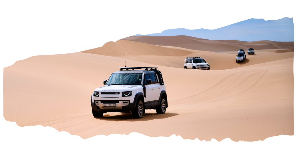 Land Rover Experience Namibia - custom-made